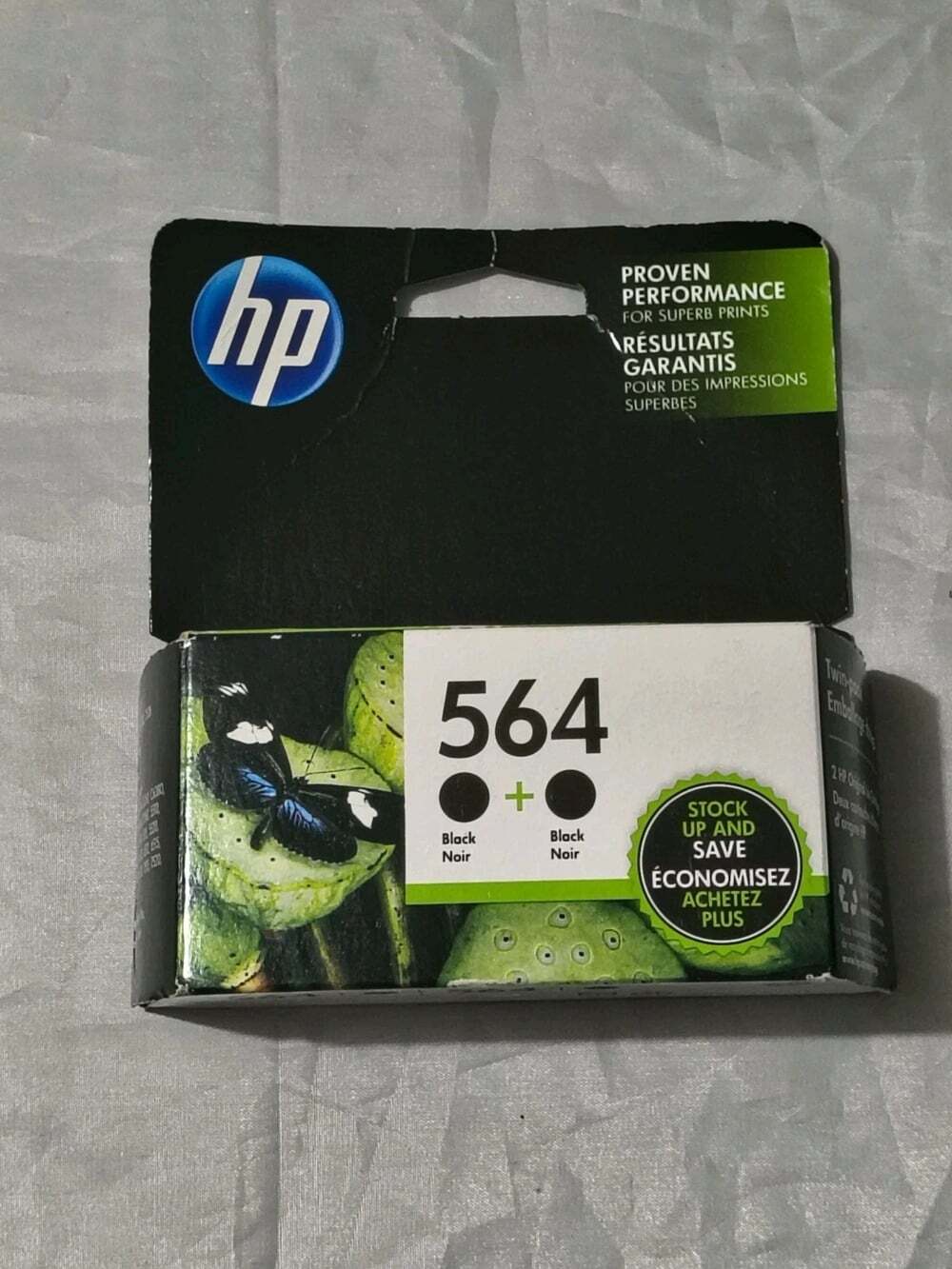Genuine HP 564 Black - Exp 11/2018
